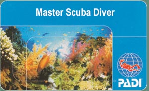 PADI Tauchkurs - Master Scuba Diver